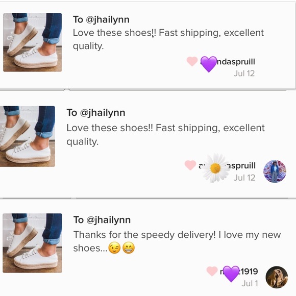 2x HP BEST IN BTQS White Espadrille sneaker - Picture 4 of 6